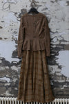 Mutedance 24 Autumn and Winter Wool Silk V-neck Dress MD-MD24FW73-colorant-match